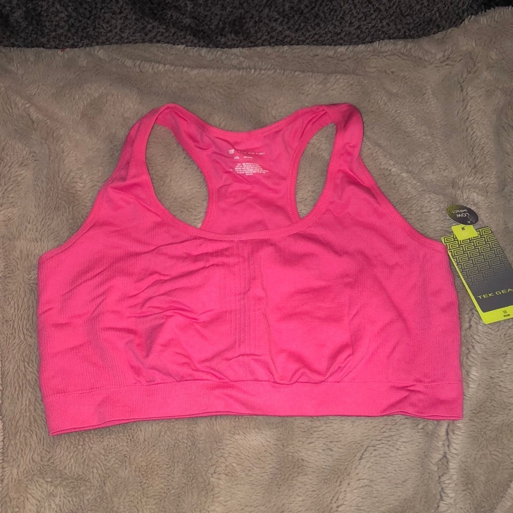 NWT Tek Gear Seamless Low-Impact Sports Bra, XXL